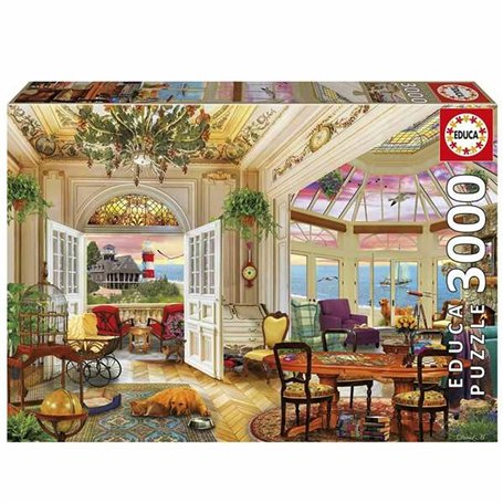 Puzzle Educa Life in the Coast 3000 Pièces