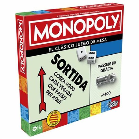 Jouet Educatif Hasbro Monopoly Barcelona