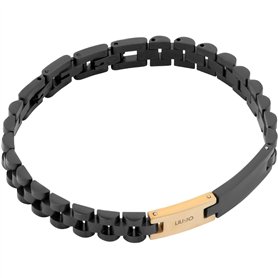 Bracelet Homme LIU JO MLJ301 Noir