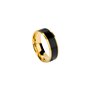 Bague Homme Radiant RH000137-22 22 Noir Doré