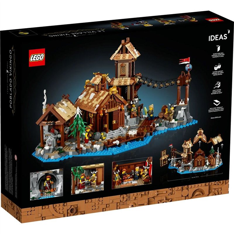 Image secondaire de Set de construction Lego PUEBLO VIKINGO 2103 Piezas