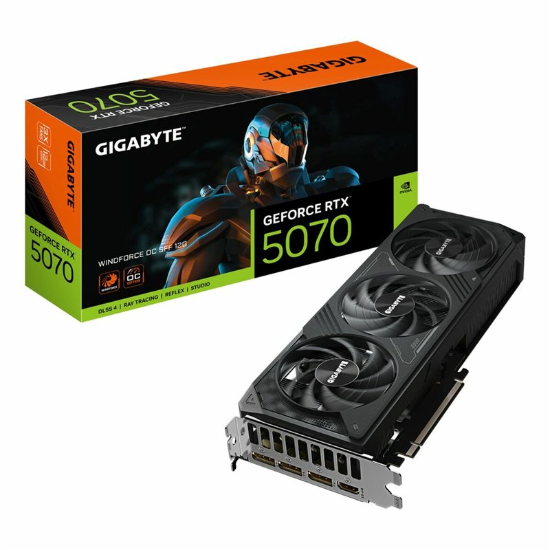 Carte Graphique Gigabyte GV-N5070WF3OC-12GD 12 GB GDDR6