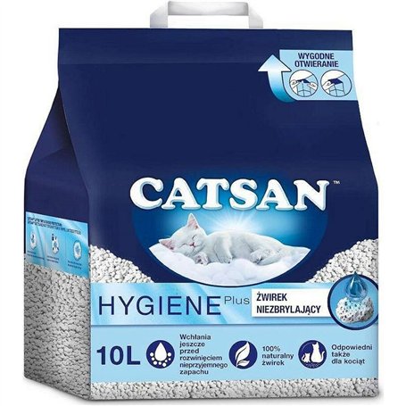 Sable pour chats Catsan 10 L Blanc Quartz