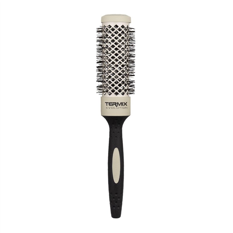 Termix Evolution Soft Brosse thermique ronde en fibres spécialement conçues pour les cheveux fins et délicats, pour éviter la casse