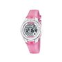 Calypso - K5571/2 - Montre Fille - Quartz Digitale - Eclairage / Chronomètre - Bracelet Plastique Rose