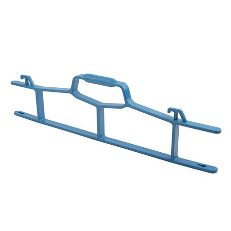 Electraline 94016 - Support portable pour Rallonge de Bobine et Câbles, couleur bleue