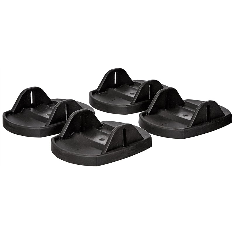ProPlus Pieds de vérin stationnement avec broche métal jeu de 4 pièces
