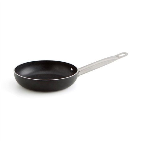 Quid 7554012 – Poêle 24 cm Pro Chef Alum, Couleur Noir et Acier, 60 x 50 x 10 cm