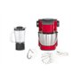 Moulinex QA311510 Robot Pâtissier avec Blender Wizzo Pétrin Fouet Flex Batteur Électrique 7 Vitesses Pulse 1000W Cuisine Rouge