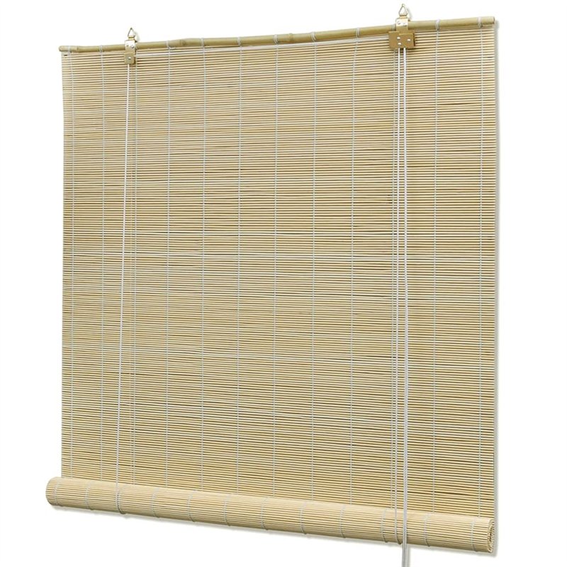vidaXL Store Roulant en Bambou 100x220 cm Naturel Store Occultant Fenêtre