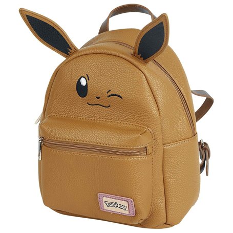 Bioworld - Difuzed Sac à dos Pokemon Evoli Premium Enfants, 41 cm, Marron