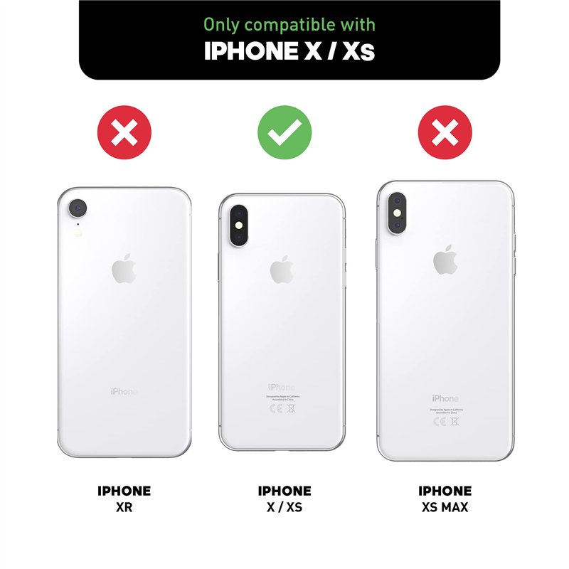 Image secondaire de adidas Originals Trefoil Clear Case Gold Coque pour iPhone X/XS