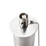 Esschert Design Torche à Huile sur Pied Acier Inoxydable Lampe Lumière Jardin