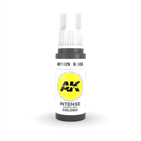 AK Interactive 3rd Gen Acrylic Black 17ml
