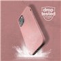 Superdry Coque de Protection pour iPhone 12 / iPhone 12 Pro 6.1 - Compostable - Matériaux à Base de matières Bio - Rose