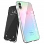 Superdry Coque de Protection Compatible avec iPhone X, Coque iPhone XS, étui holographique, Coque de Protection Transparente, ho
