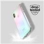 Superdry Coque de Protection Compatible avec iPhone X, Coque iPhone XS, étui holographique, Coque de Protection Transparente, ho