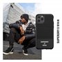 Superdry Coque de Protection en Toile moulée pour iPhone X, Noir