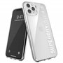 Superdry Coque de Protection Compatible avec iPhone 11 Pro, Transparente, Transparente/Blanche.