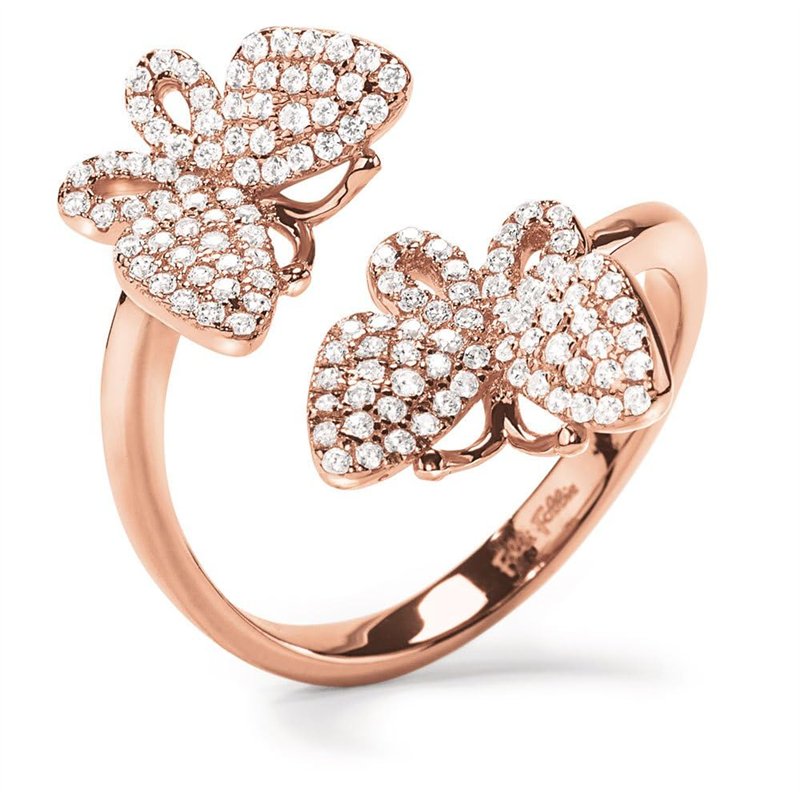 Folli Follie 3R17S014RC Bague pour femme Rose Taille 56