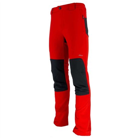 Joluvi 232990010031l Pantalon, Rouge, Gris Carbone, XL Mixte