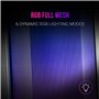 MARSGAMING MSRGB, Haut-Parleur Puissant Bluetooth 15W, RGB Full Mesh, 2 Haut-Parleurs Actifs, Noir