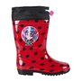 Bottes en Caoutchouc pour Enfants Lady Bug Rouge