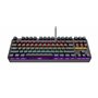 Trust Gaming GXT 834 Callaz Clavier Mécanique TKL, Layout AZERTY, Commutateurs Outemu Mécaniques, Éclairage par Vague Arc-en-Cie