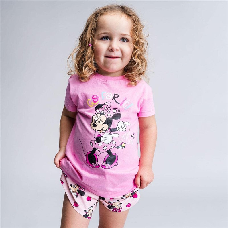 Image secondaire de CERDÁ LIFE'S LITTLE MOMENTS Fille Minnie Mouse 100% Coton en 2 pièces (Pantalon de Pyjama + Haut) – Licence Officielle de Disney