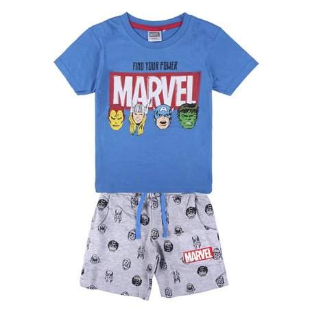 CERDÁ LIFE'S LITTLE MOMENTS - Combinaison d'Été pour Garçon de Marvel Avengers [ Thor, Iron Man, Captain America y Hulk ] Fabriq