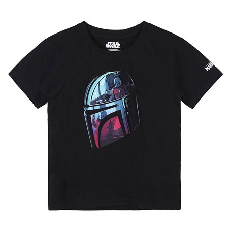 CERDÁ LIFE'S LITTLE MOMENTS Garçon Manche Courte de The Mandalorian pour l'Été | T-Shirt 100% Coton-Licence Officielle Star Wars