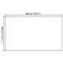 vidaXL Tapis de Tente Bâche de Camping Tapis d'Extérieur Tapis d'Auvent de Caravane Voyage en Camping Terrasse Patio 300x600 cm 