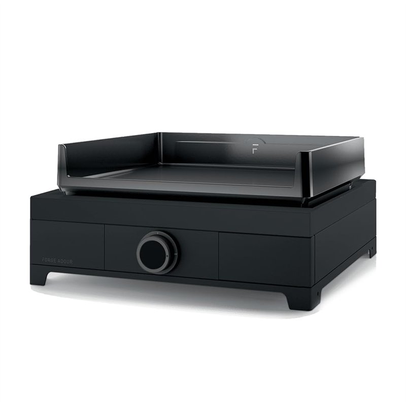 Forge Adour Plancha à gaz Modern 45 Acier Noir