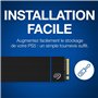 Seagate Game Drive M.2 SSD pour PS5, 1 to, SSD Interne, NVMe 1,4 PCIe 4e génération, jusqu'à 7 300 Mo/s avec dissipateur de Chal