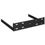 VidaXL Étagère d'angle flottante Blanc brillant 25x25x3,8 cm MDF