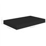 VidaXL Étagères murales flottantes 4 pcs Noir 40x23x3,8 cm MDF