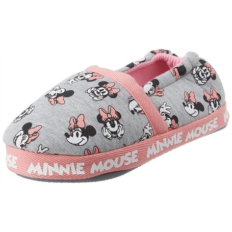 CERDÁ LIFE'S LITTLE MOMENTS - Chaussons Maison Fille d'Hiver Amusantes de Minnie Mouse avec Semelle Intérieure Fourée et Semelle
