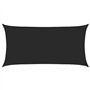 Voile d ombrage 160 g m² Noir 2x4 m PEHD
