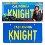 Doctor Collector Knight Rider KITT, Réplique Officielle de la Plaque d'Immatriculation en métal 30x15 cm, édition de Collection 