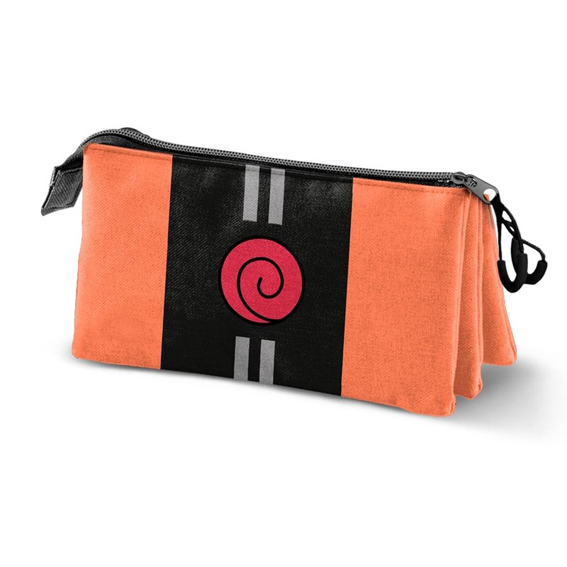 Naruto Dress-Trousse Triple, Multicolore, 23 x 11 cm