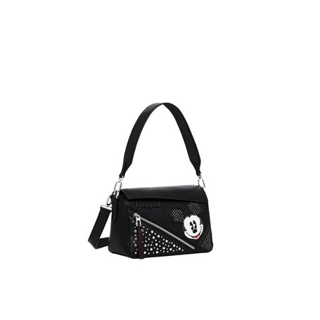 Desigual Accessoires : Sac à Main en polyuréthane, Femmes, Noir