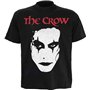 The Crow T-Shirt à Manches Courtes Unisexe Face Noir