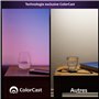 Philips Hue Twilight, Lampe de chevet et de réveil connectée, lumière blanche et couleur, compatible Bluetooth, commande vocale
