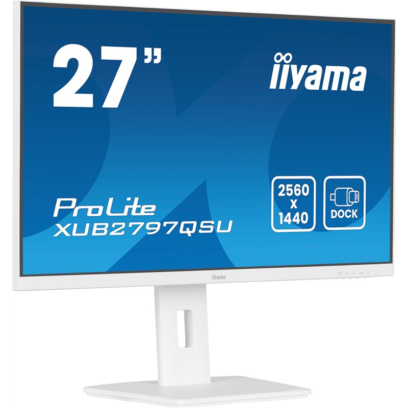 iiyama XUB2797QSU-W2-27, IPS, 2560 x 1440/100Hz, 1H1DP, Has