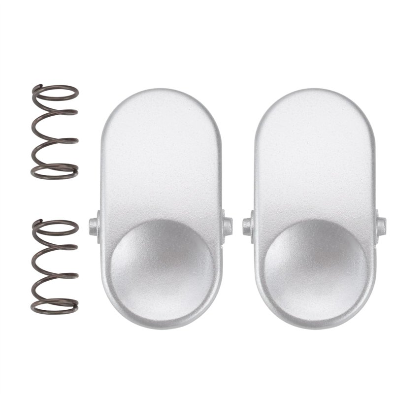 eMagTech Lot de 2 Clips de Déverrouillage de Baguette de Capture à Profil Bas pour Aspirateur Et Pièce de Rechange à Ressort Com