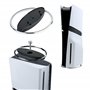Mcbazel Support Vertical pour PS5 Pro, Support Universel Consoles PS5/PS5 Slim/PS5 Pro, Base Circulaire Position Verticale des C