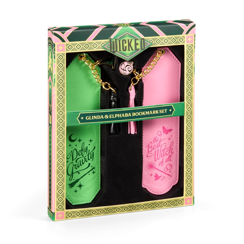 Image secondaire de Wicked: Ensemble de marque-pages Glinda et Elphaba par The Noble Collection