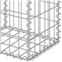 vidaXL Paniers de Gabion 2 pcs Acier galvanisé 30x30x40 cm, clôture en Gabion, Cage en Gabion, Mur de soutènement de gravité en 