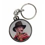 SD TOYS - Freddy Porte-clés rond en métal cauchemar sur elm street, multicolore, S