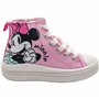 CERDÁ LIFE'S LITTLE MOMENTS Loneta Altas – Zapatillas Minnie 8-14 Años Antideslizante Basket, Rose, 30 EU
